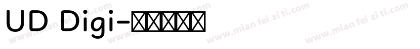 UD Digi字体转换